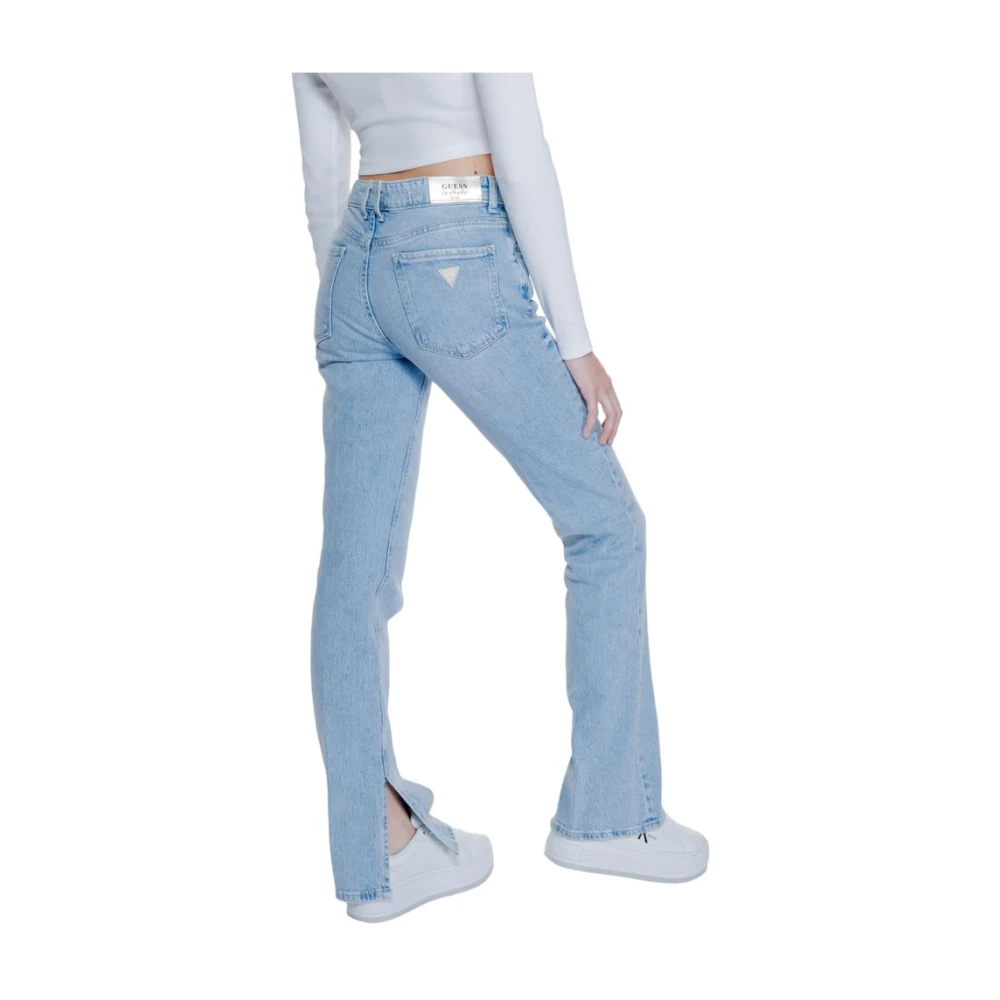 Guess Lichtblauwe Katoenen Jeans & Broek Blue Dames