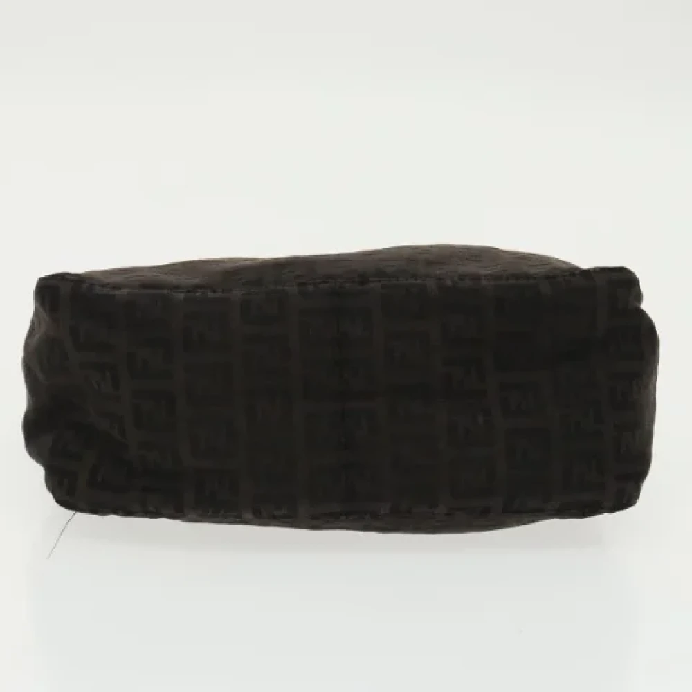 Fendi Vintage Pre-owned Canvas handbags Black Dames