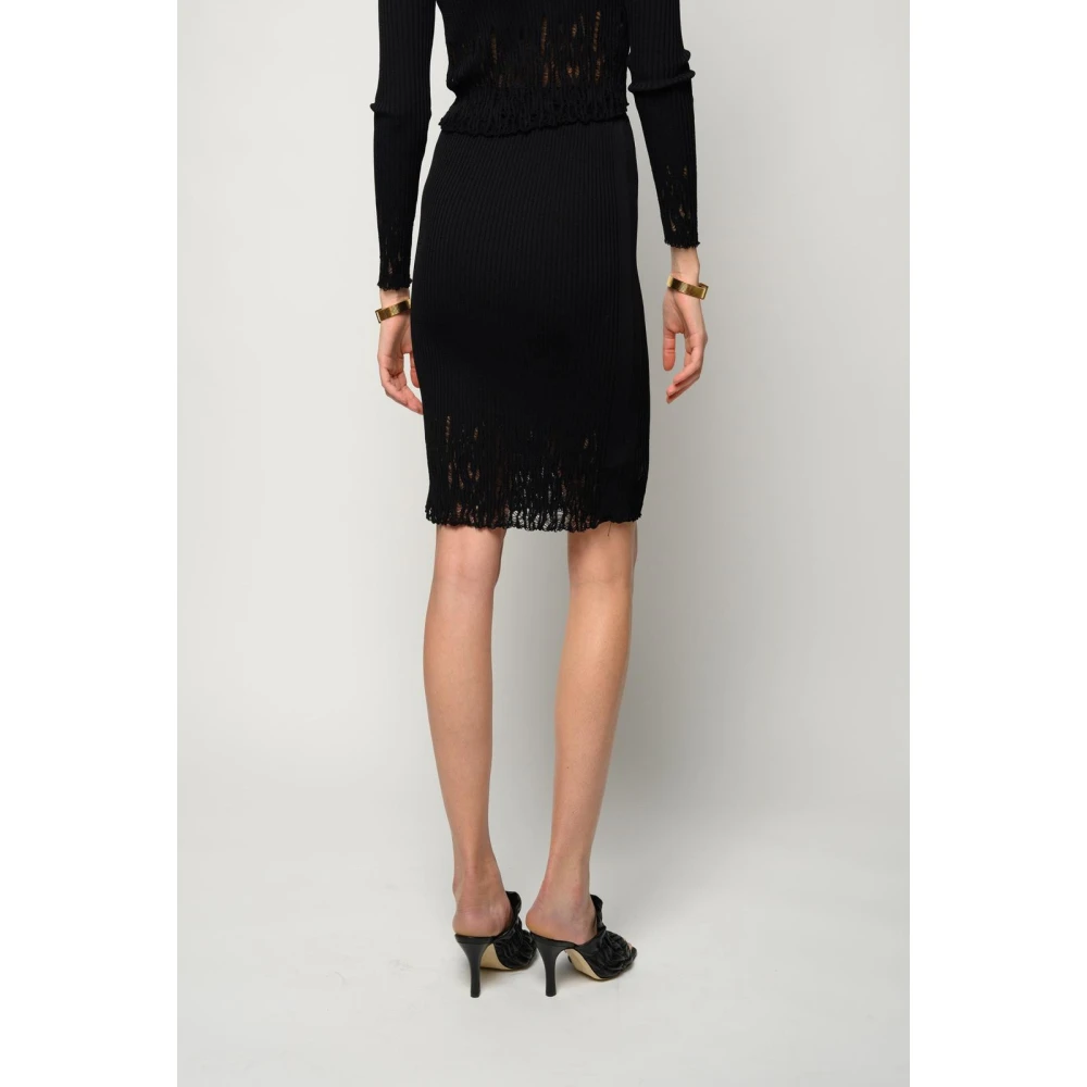 pinko Basketbal Rok Costa Black Dames