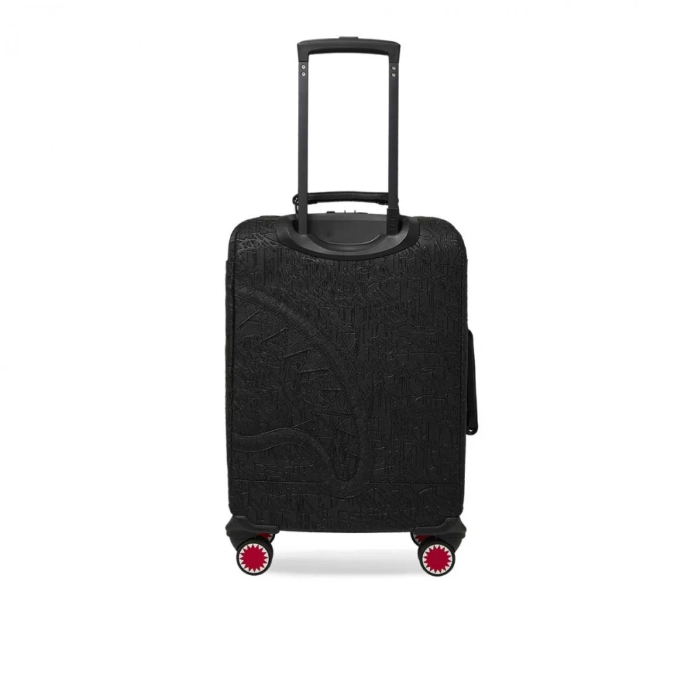 Sprayground Nacht Graff Embossed Zachte Bagage Black Dames