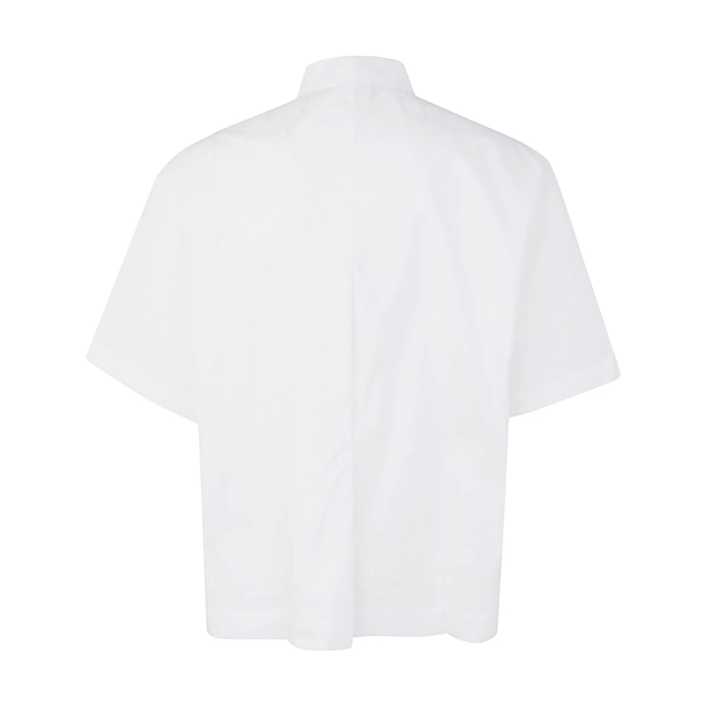 Jacquemus Witte korte mouwen shirt White Heren