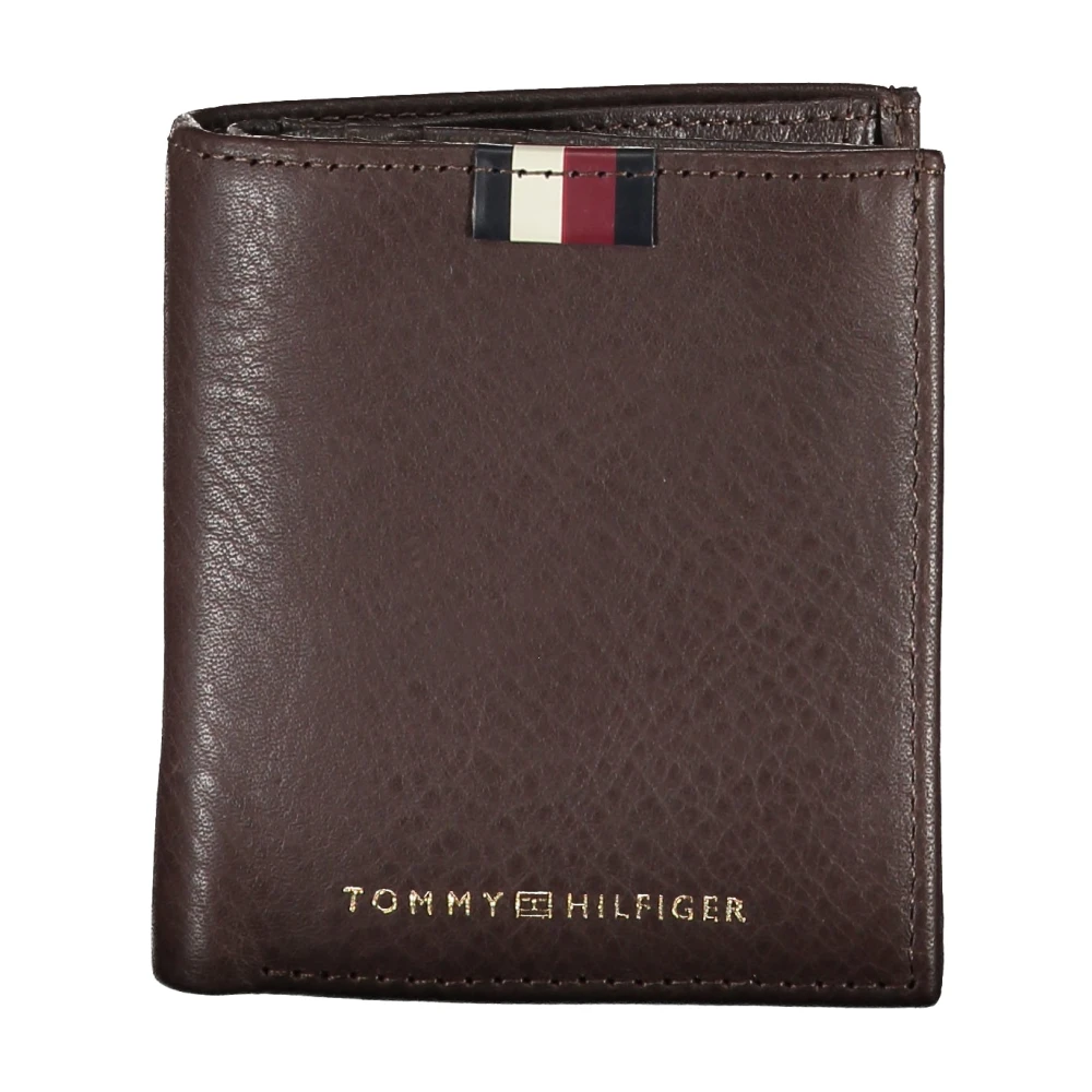 Tommy Hilfiger Heren Bruine Portemonnee met Muntvak Brown Heren