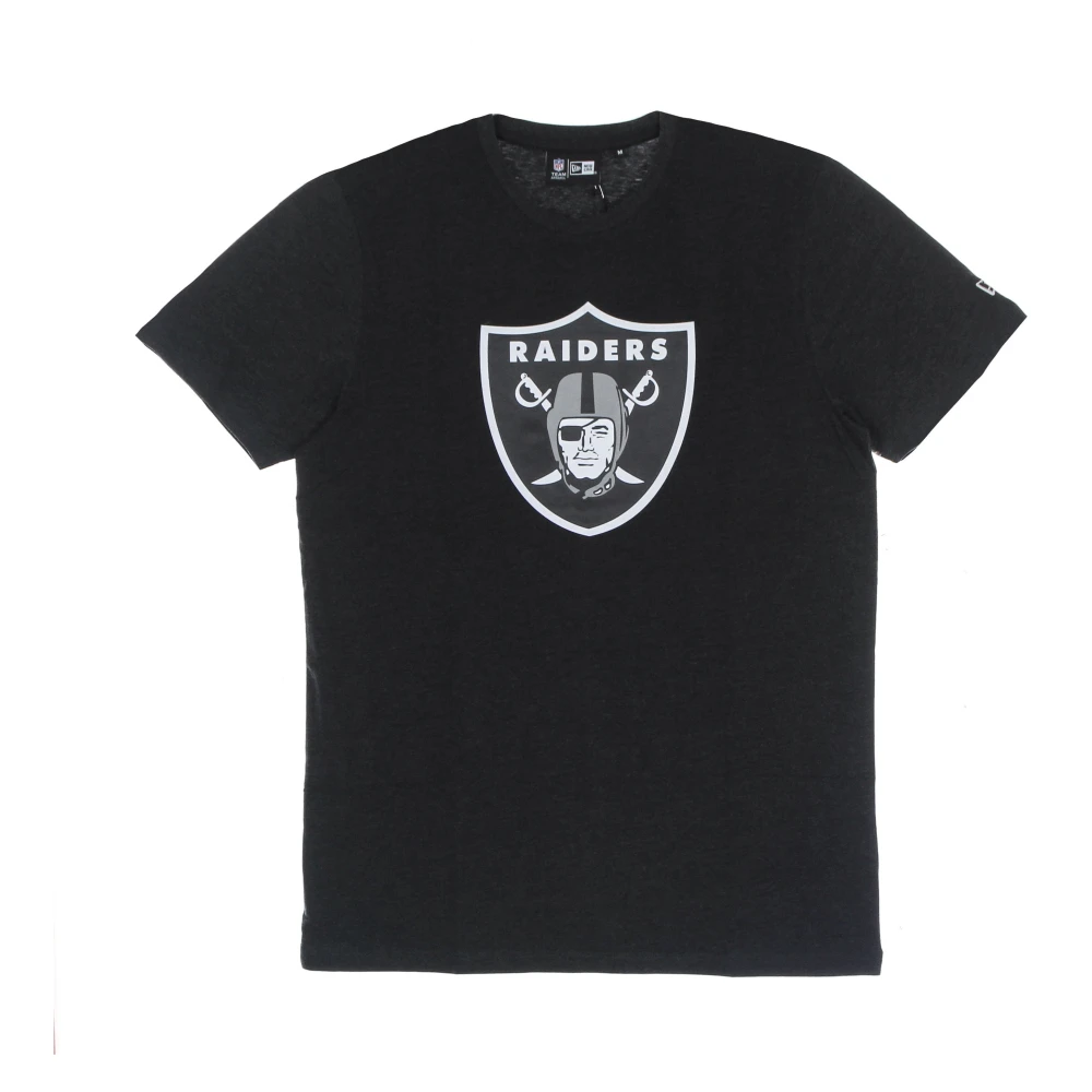 New Era Men's Black Nfl Outline Logo Tee Las Vegas Raiders