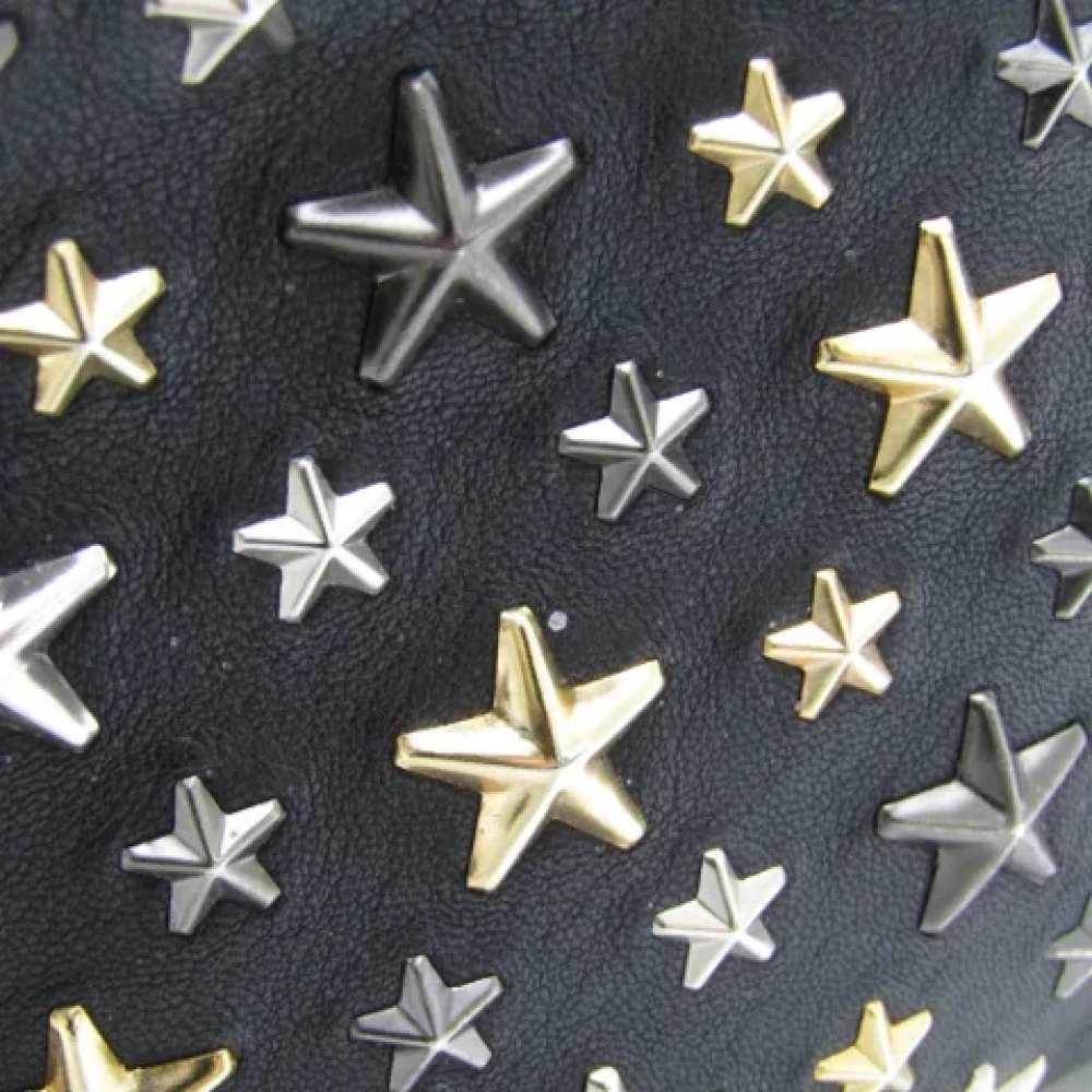Jimmy Choo Pre-owned Leather clutches Black Dames