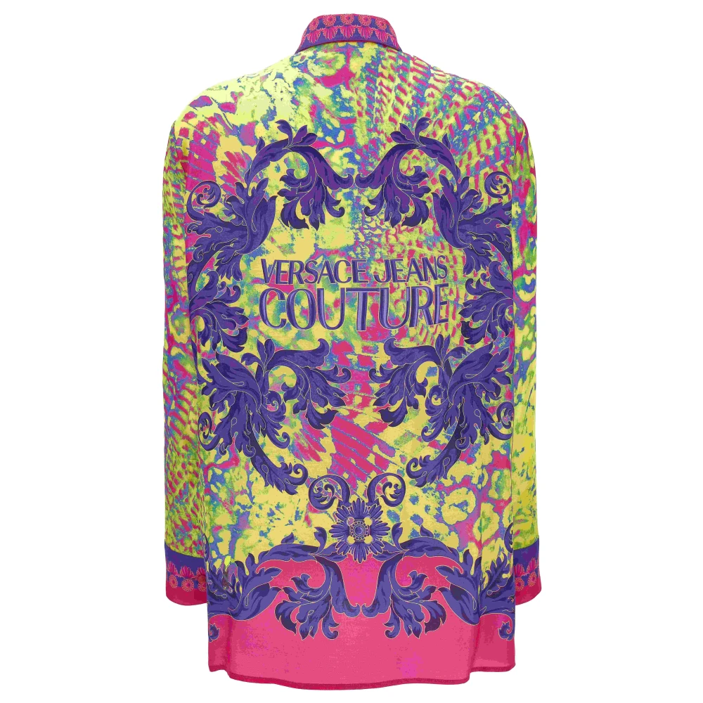 Versace Jeans Couture Stijlvolle Overhemden Collectie Multicolor Dames