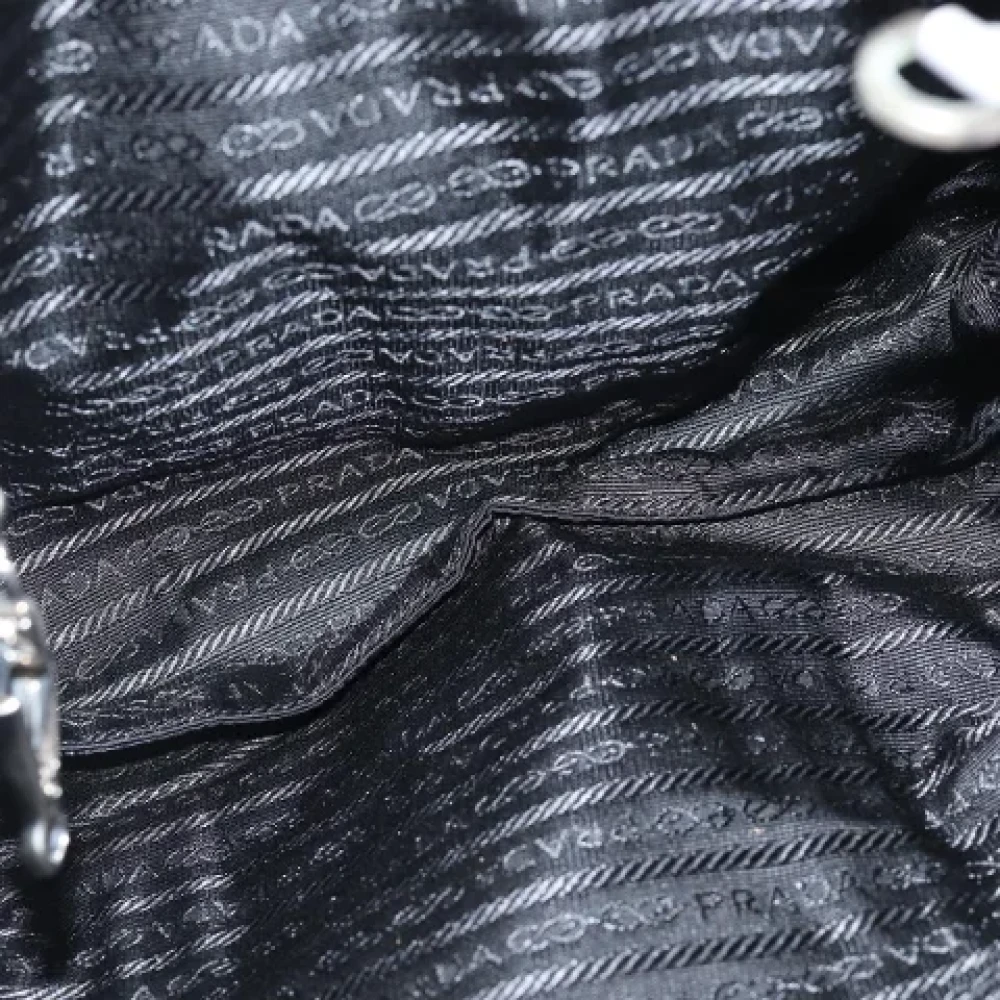 Prada Vintage Pre-owned Fabric prada-bags Purple Dames
