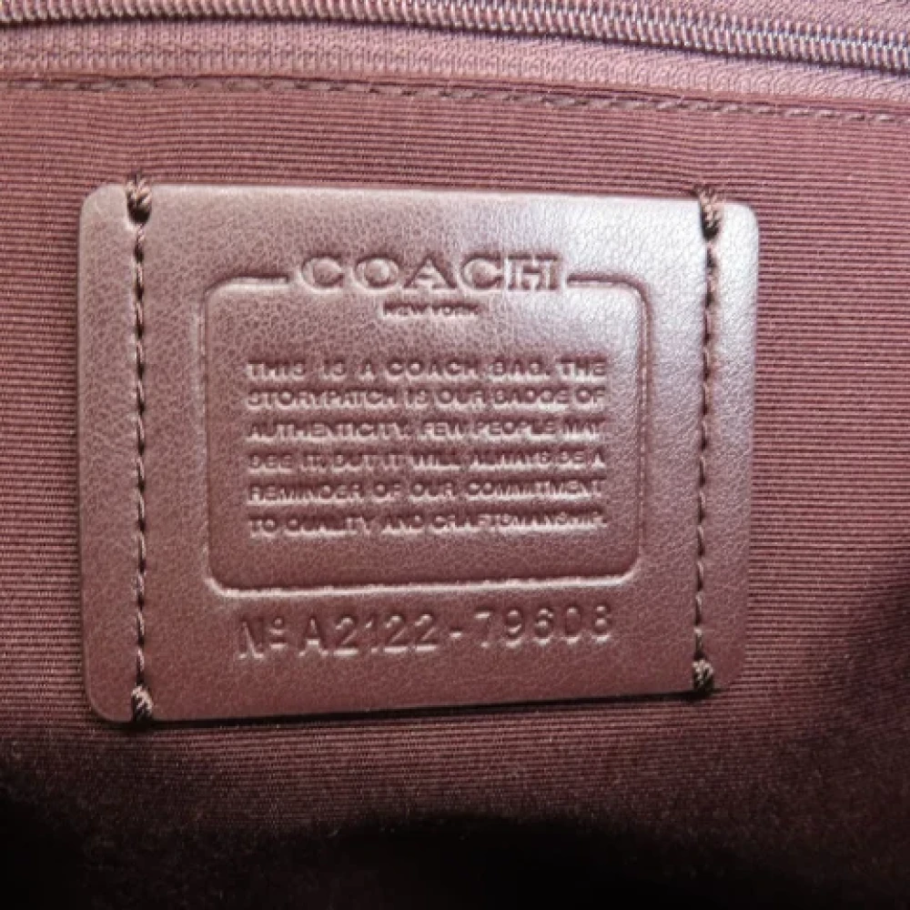 Coach Pre-owned Leather totes Pink Dames