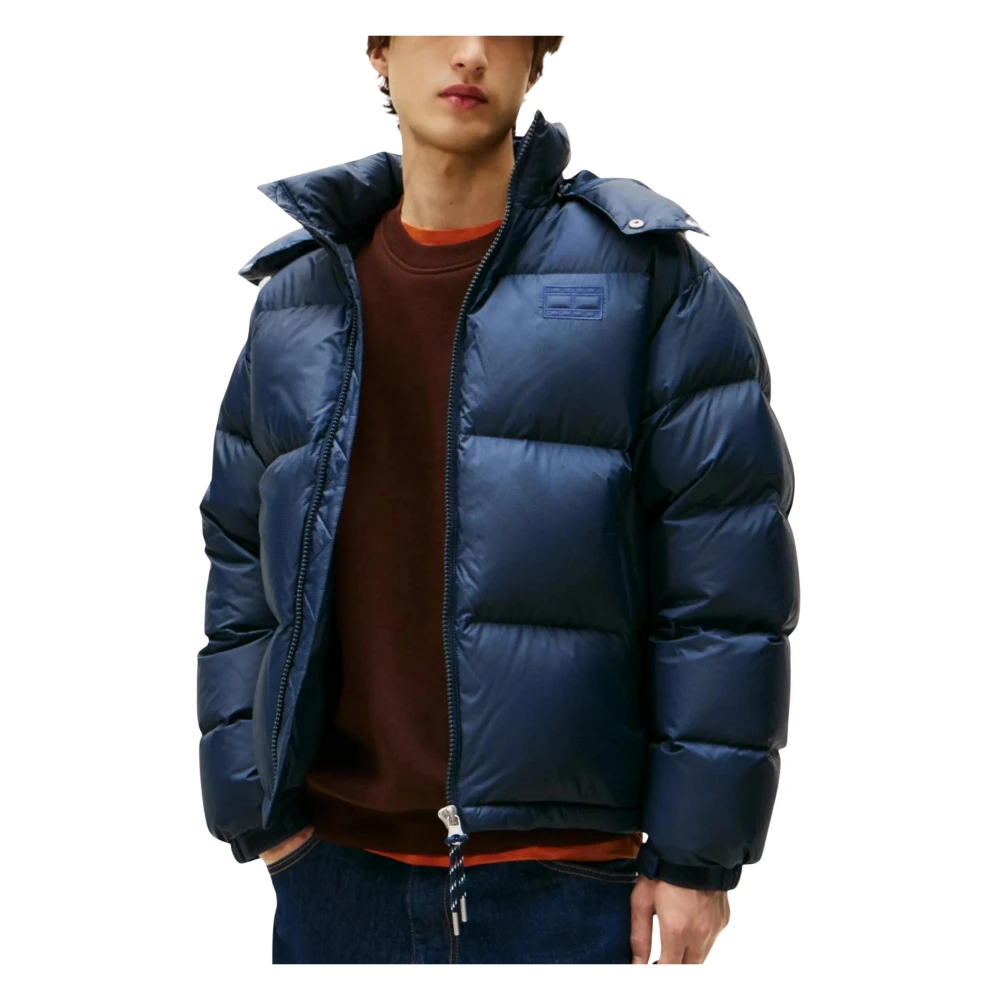 Tommy Jeans , Herren, Jacken, Blau, Xl