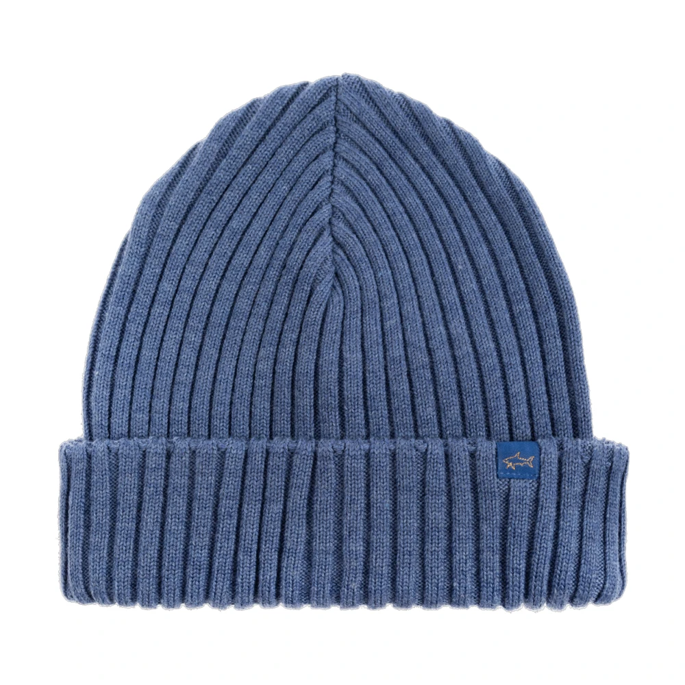 Paul & Shark Blue Accessories, Male, One Size, Wool Hat