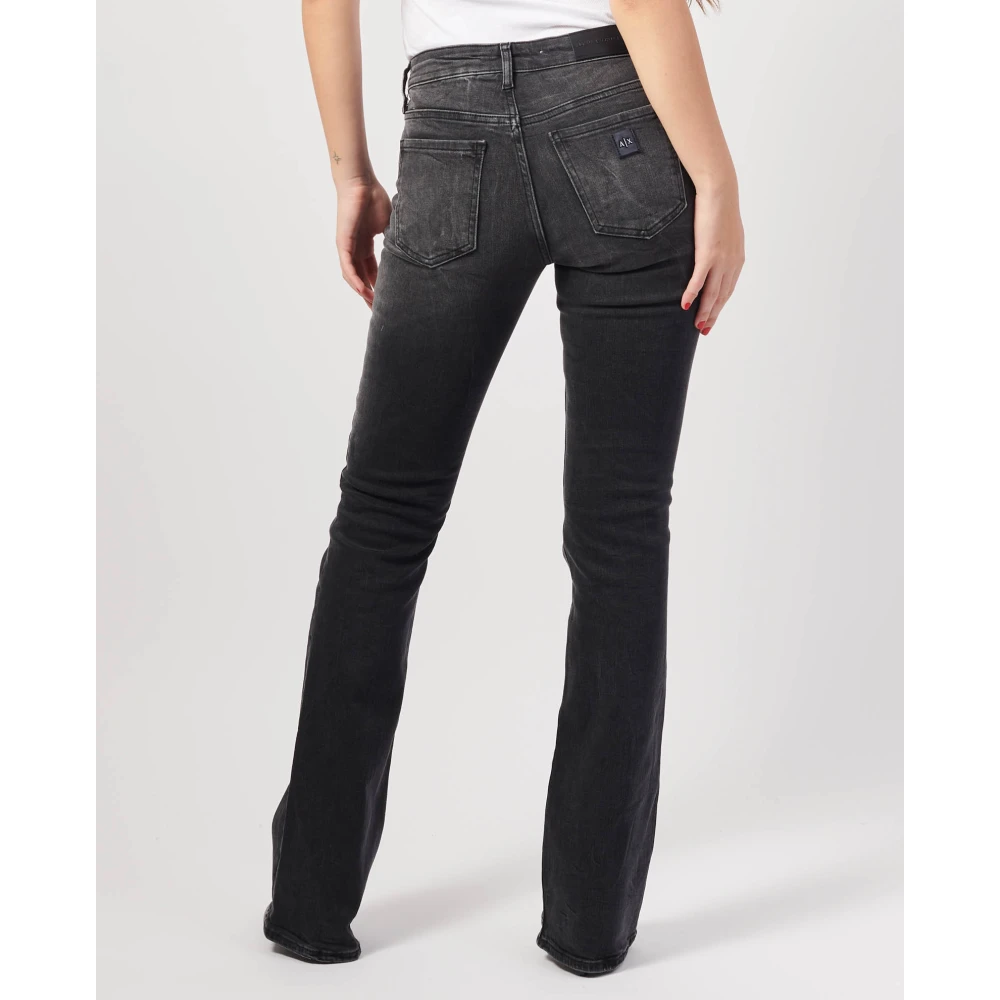 Armani Exchange Slim Fit Denim Jeans Black Dames