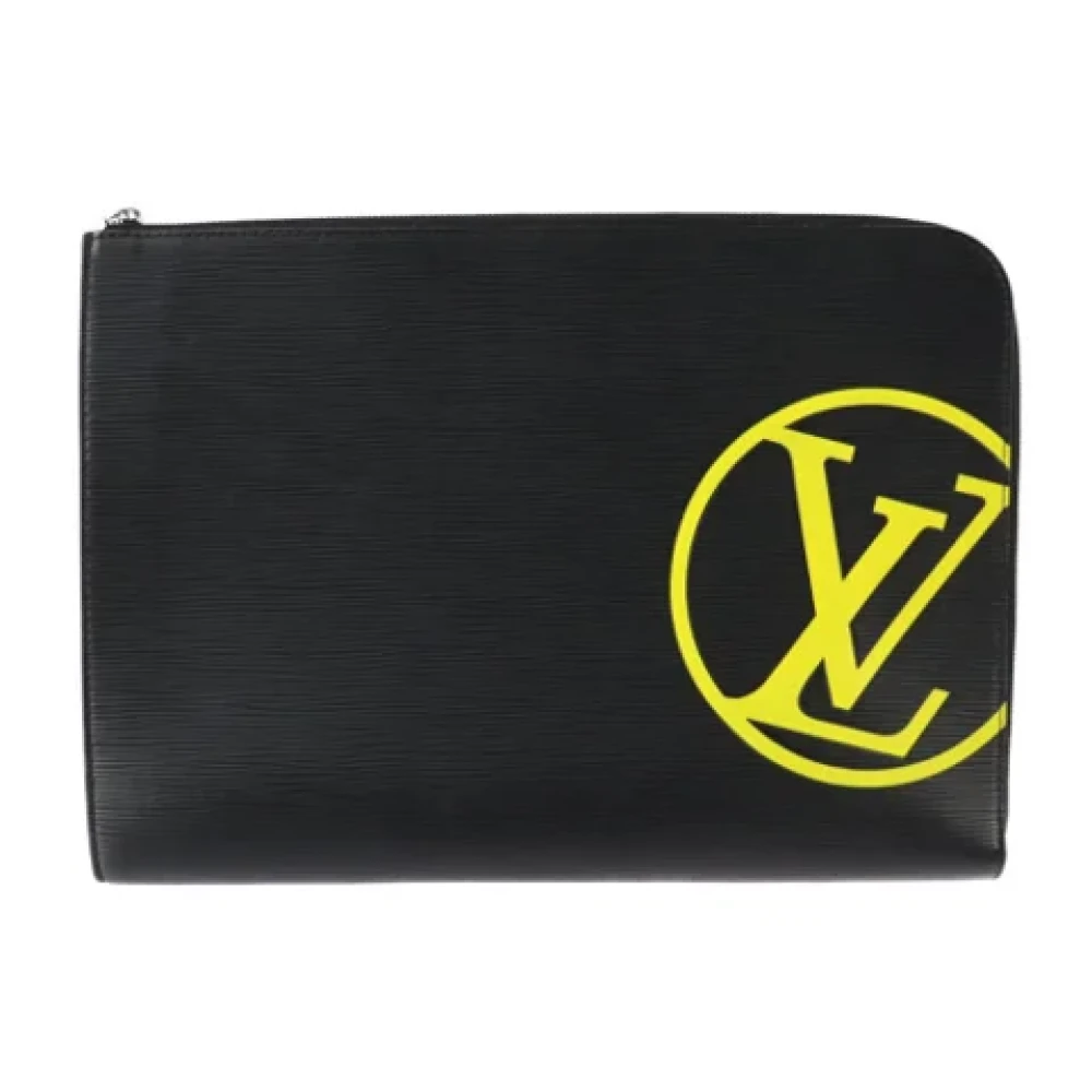 Louis Vuitton Vintage Pre-owned Fabric louis-vuitton-bags Black Dames