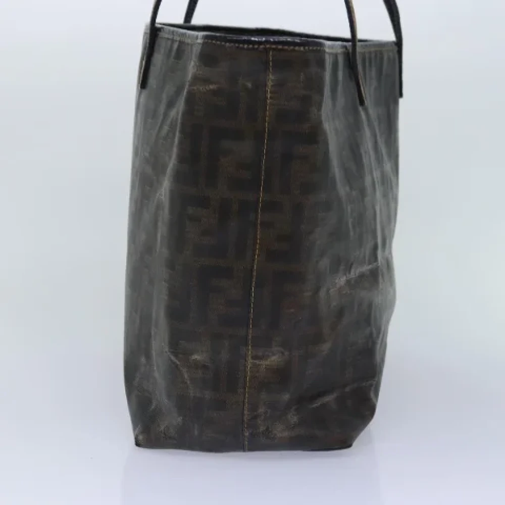Fendi Vintage Pre-owned Canvas totes Brown Dames