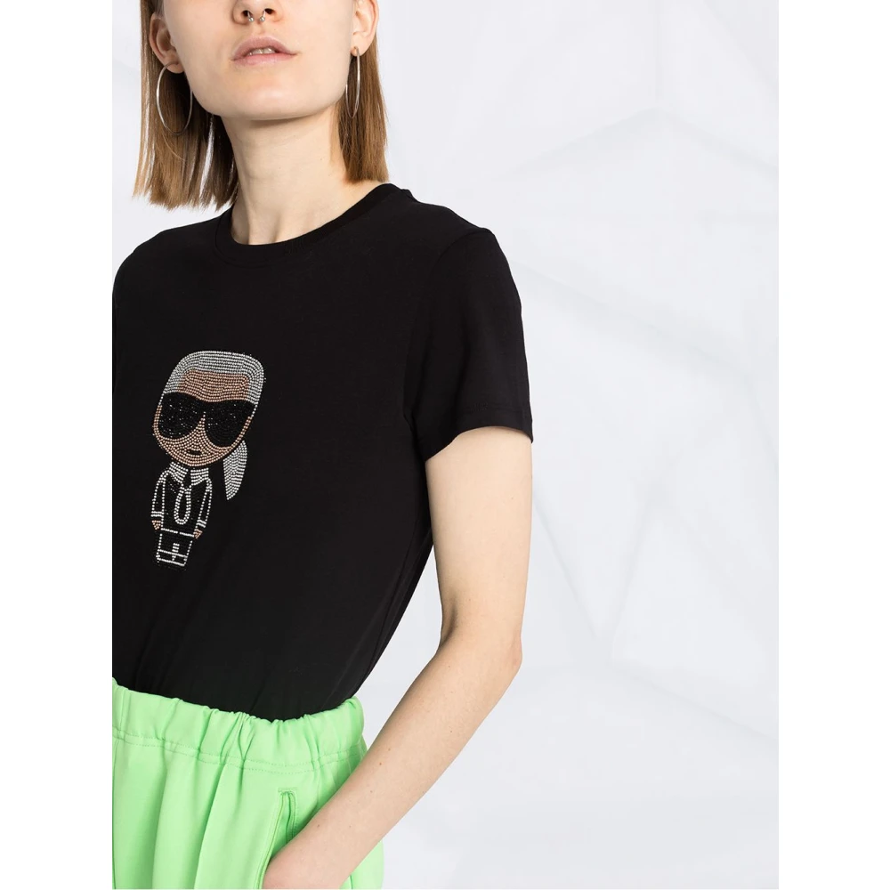Karl Lagerfeld T-shirt Black Dames