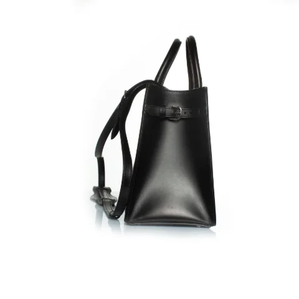 Balenciaga Vintage Pre-owned Leather handbags Black Dames