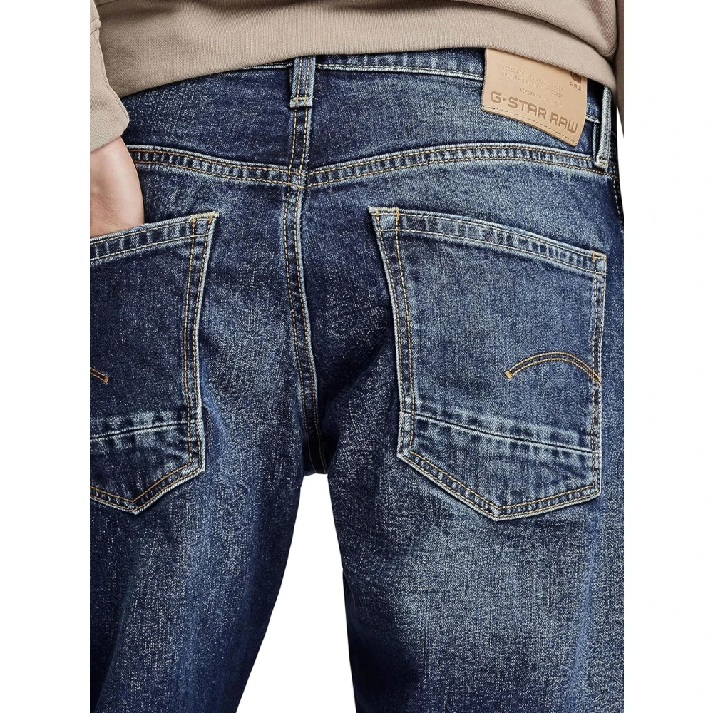 G-Star Heren Worn in Dusk Blue Denim Jeans Blue Heren