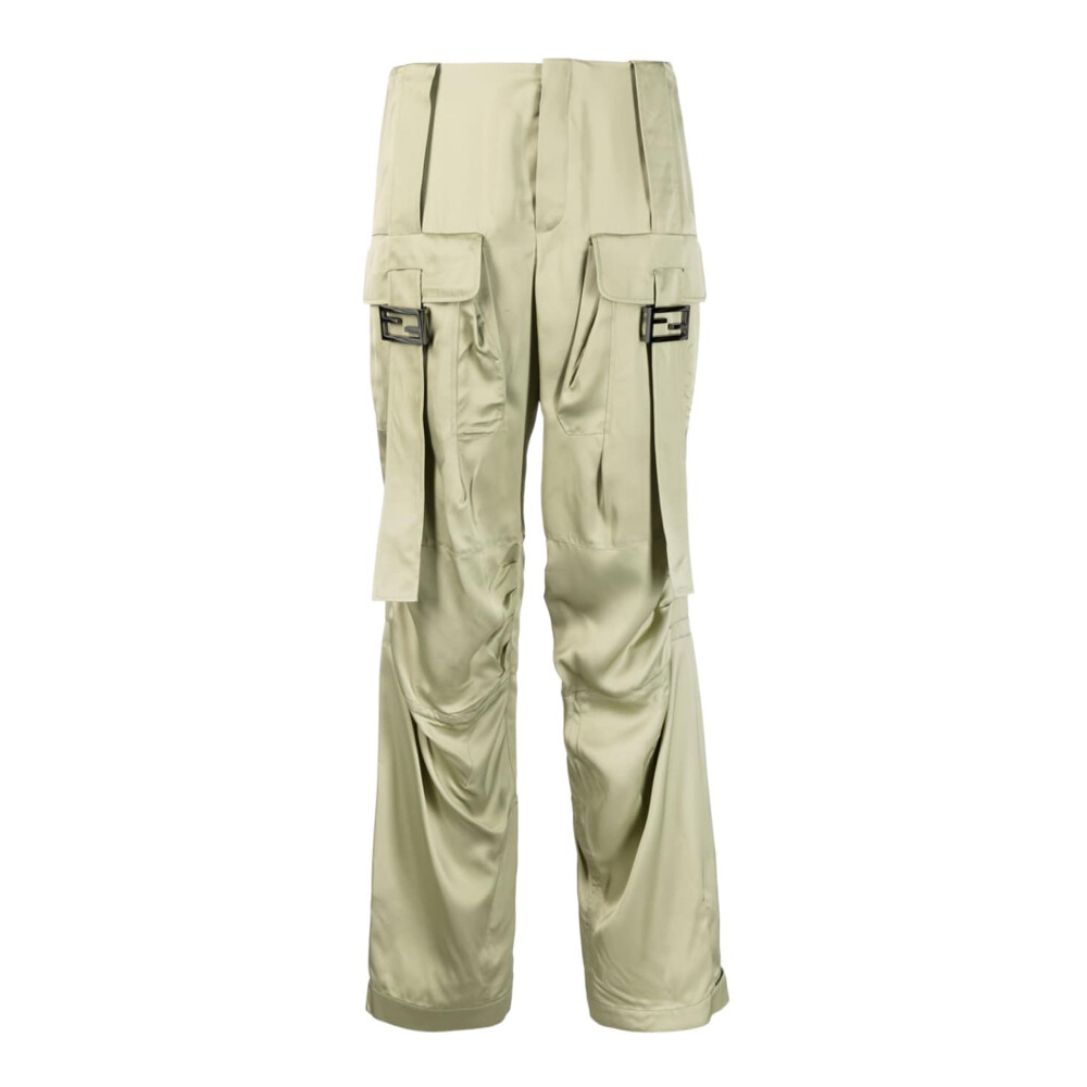 パンツ FENDI Women Straight Pants FLP852 AT20F08QQ Beige FLP855AT21F08QQ_02?wid=2000&