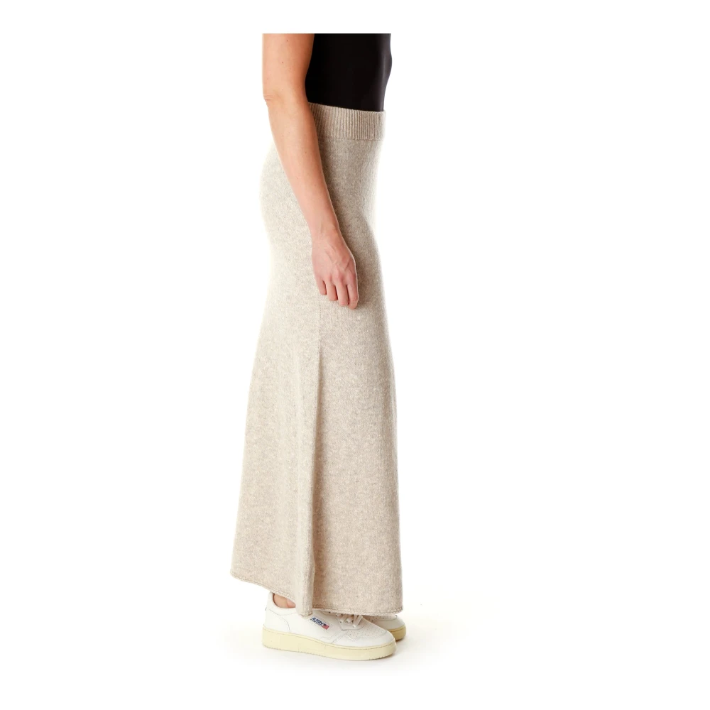 drykorn Gebreide rok in regular fit Beige Dames