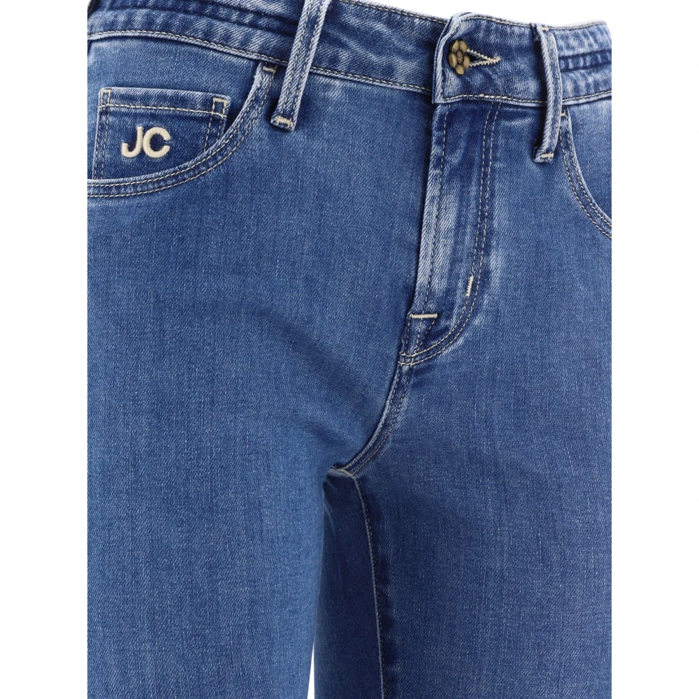 Jacob Cohën Kimberly Crop Jeans Slim en Crop Fit Blue Dames