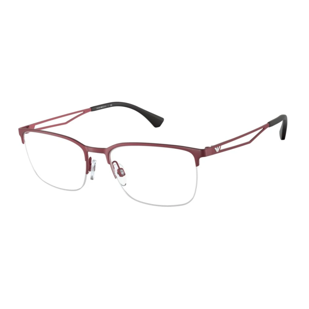 Emporio Armani Unisex Red Glasses, 53 Mm, Stylish Watch