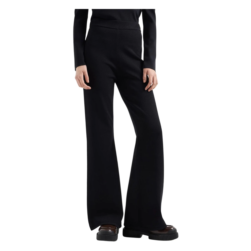Armani Exchange Sportieve broek voor actieve levensstijl Black Dames