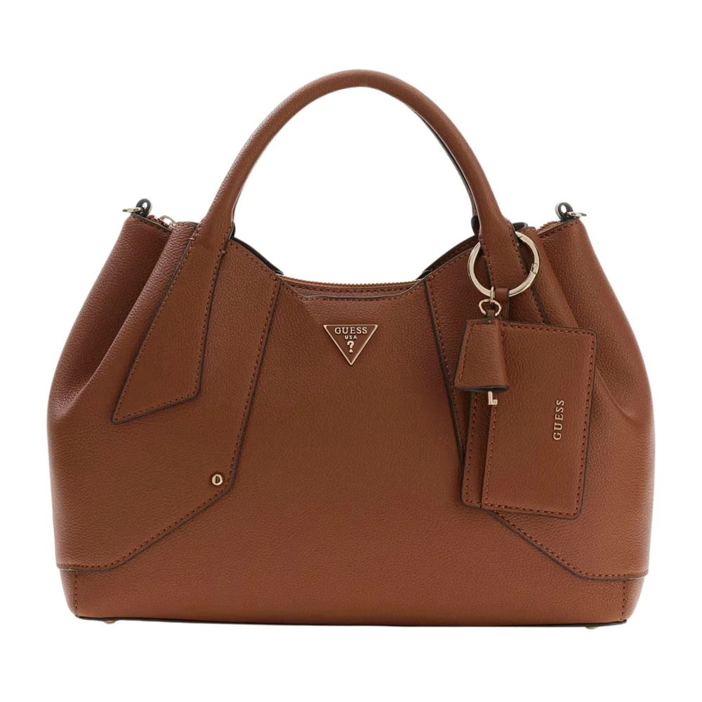 Guess Women's Brown Isola Shoulder Bag - Handbags - One Size - Bags
