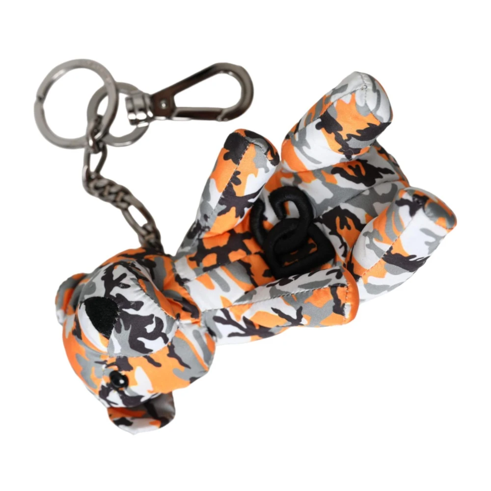 Dolce & Gabbana Men's Camouflage Animal Keychain
