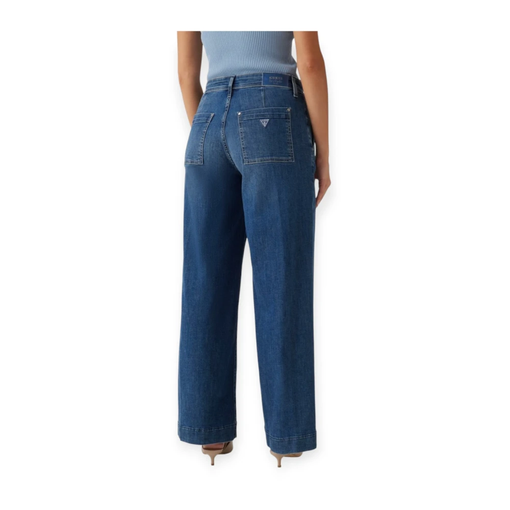 Guess Klassieke Denim Jeans voor Mannen en Vrouwen Blue Dames