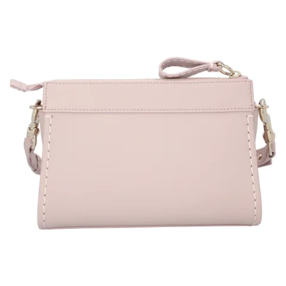 Chloé Leather shoulder-bags Beige Dames