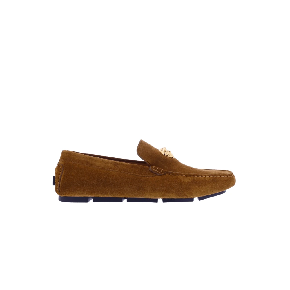 Shoes > Flats > Loafers - - Versace - Modalova