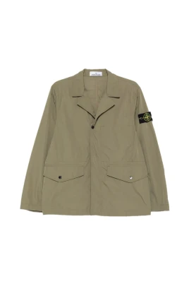 Micro Twill Utility Blazer