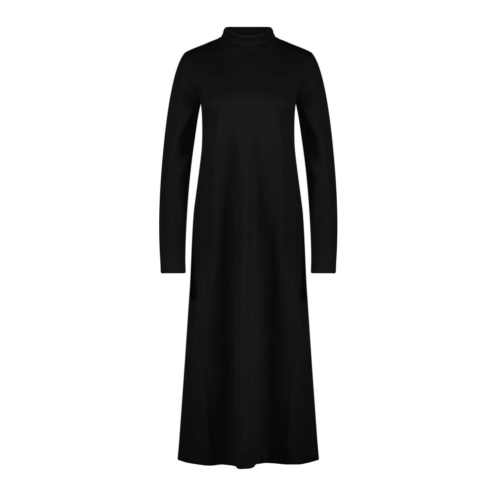 Drykorn Jerseyklänning Gedra med rullkrage Black, Dam