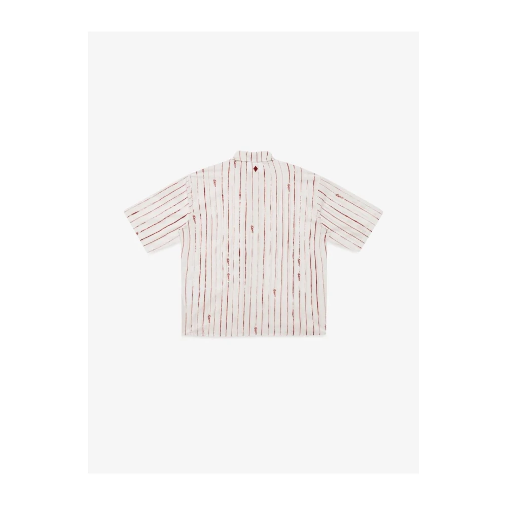 Marcelo Burlon Katoenen Overhemden White Heren