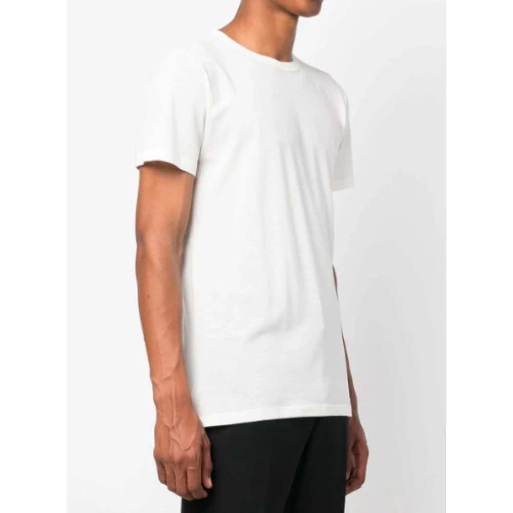 Jil Sander Witte Korte Mouw T-shirt White Heren