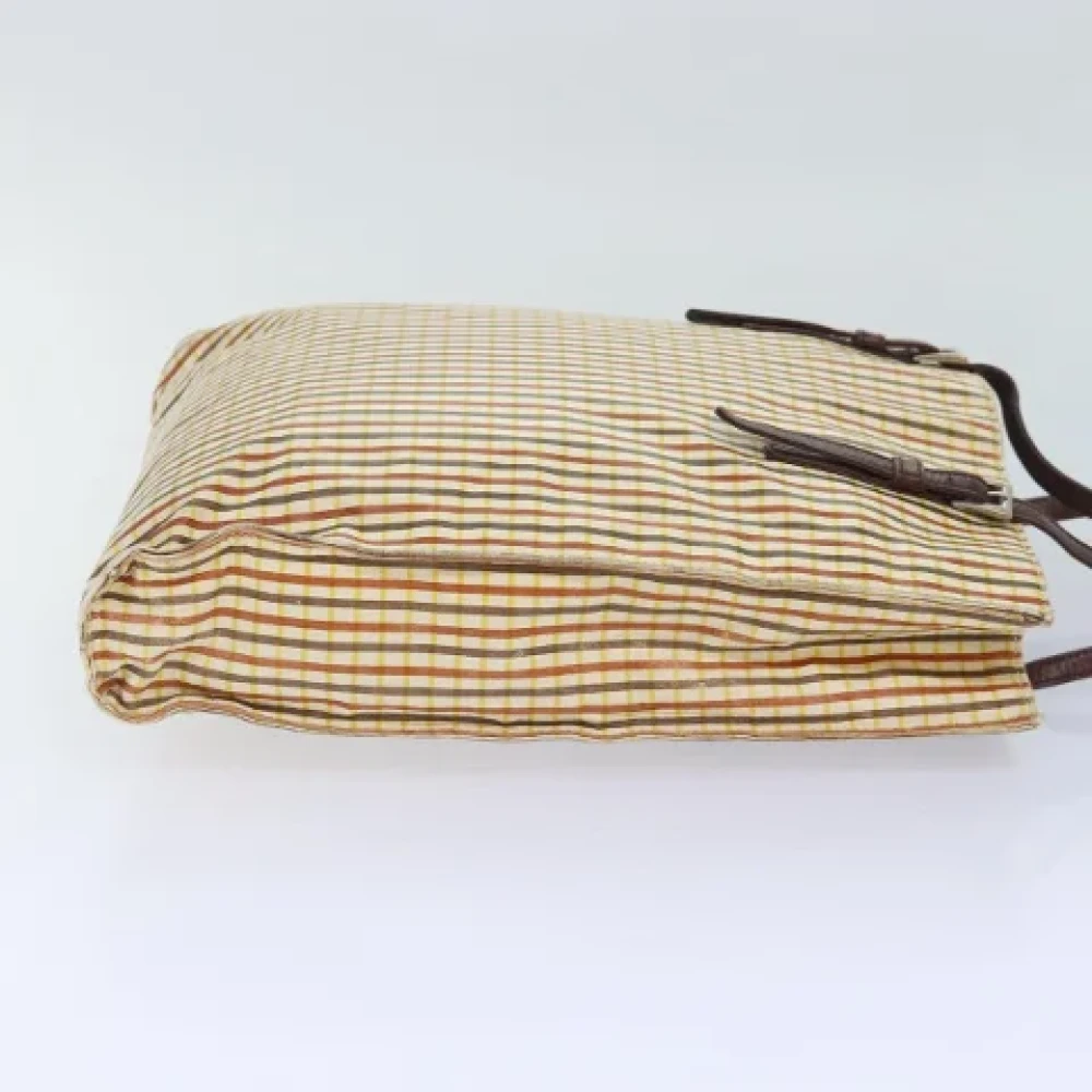Prada Vintage Pre-owned Leather prada-bags Yellow Dames