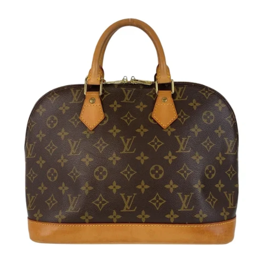 Louis Vuitton Vintage Pre-owned Canvas handbags Brown Dames