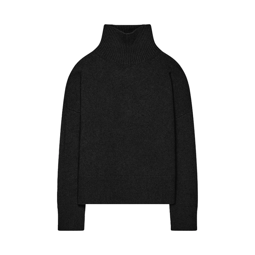 Vanessa Bruno Malo Rollneck Coltrui Black Dames