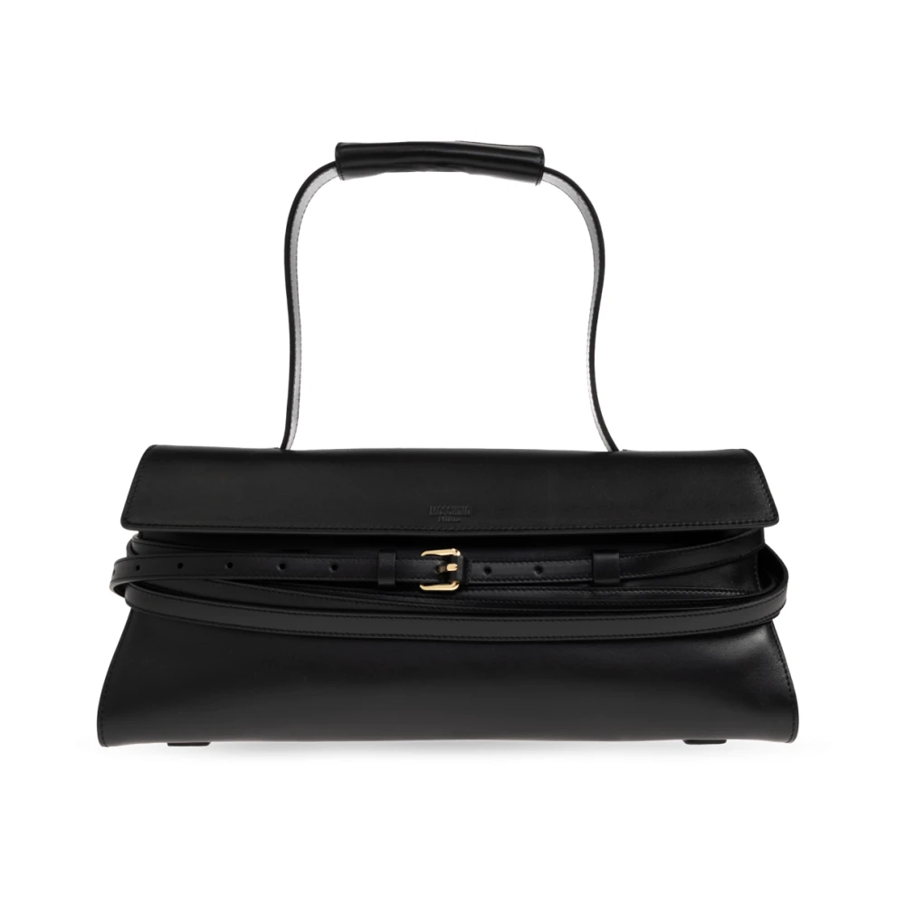 Moschino Women's Black Shoulder Bags, One Size, Tie Me Shoulder Bag