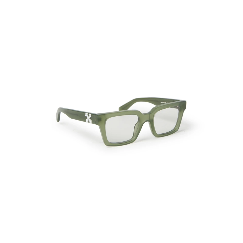 Off White Glasses Green Unisex