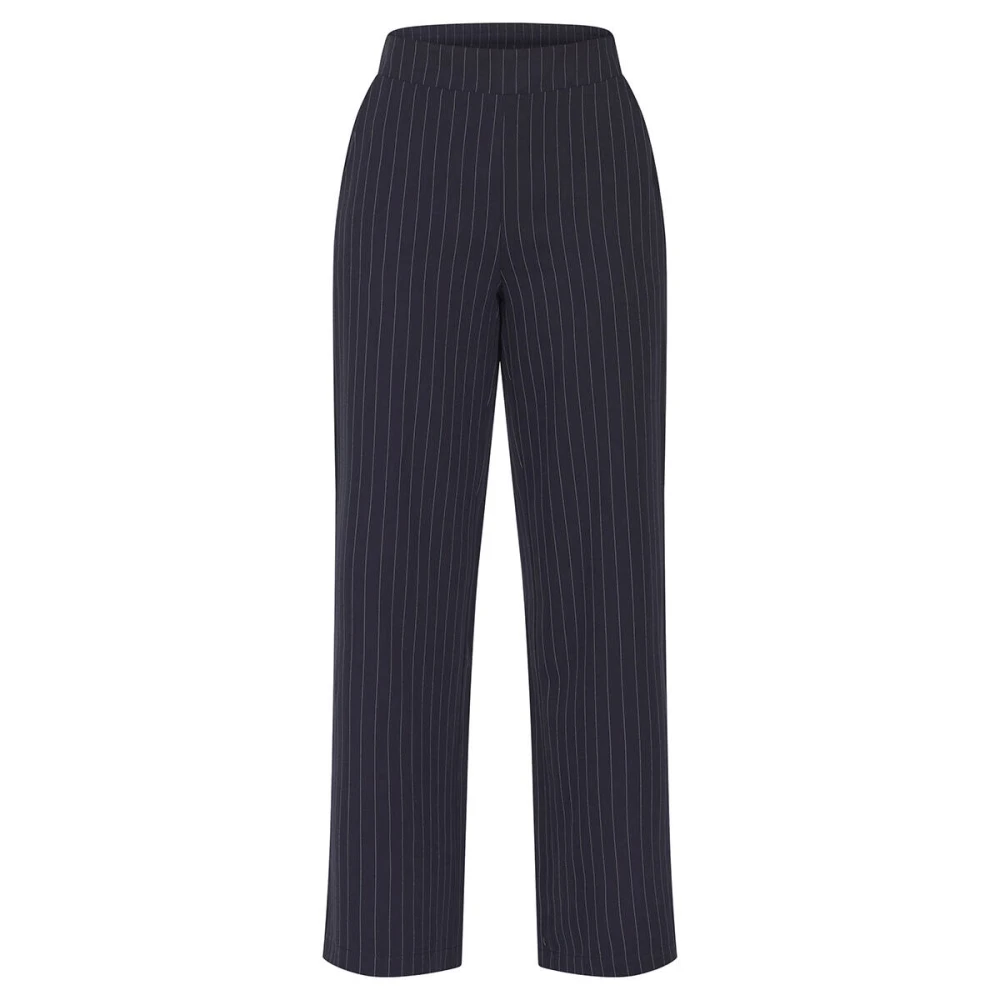 Sisters Point Stijlvolle Verina-Pa Broek Blue Dames