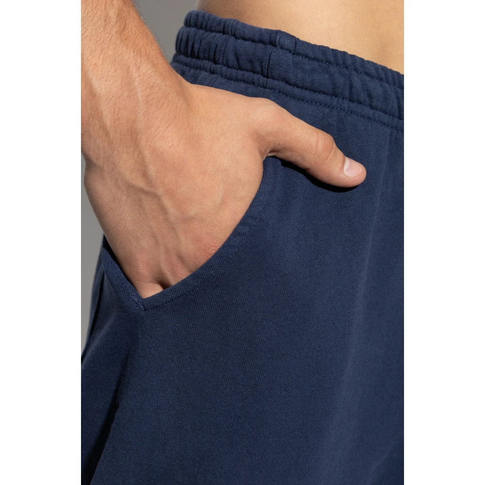 Sporty & Rich Sweatpants met logo Blue Unisex
