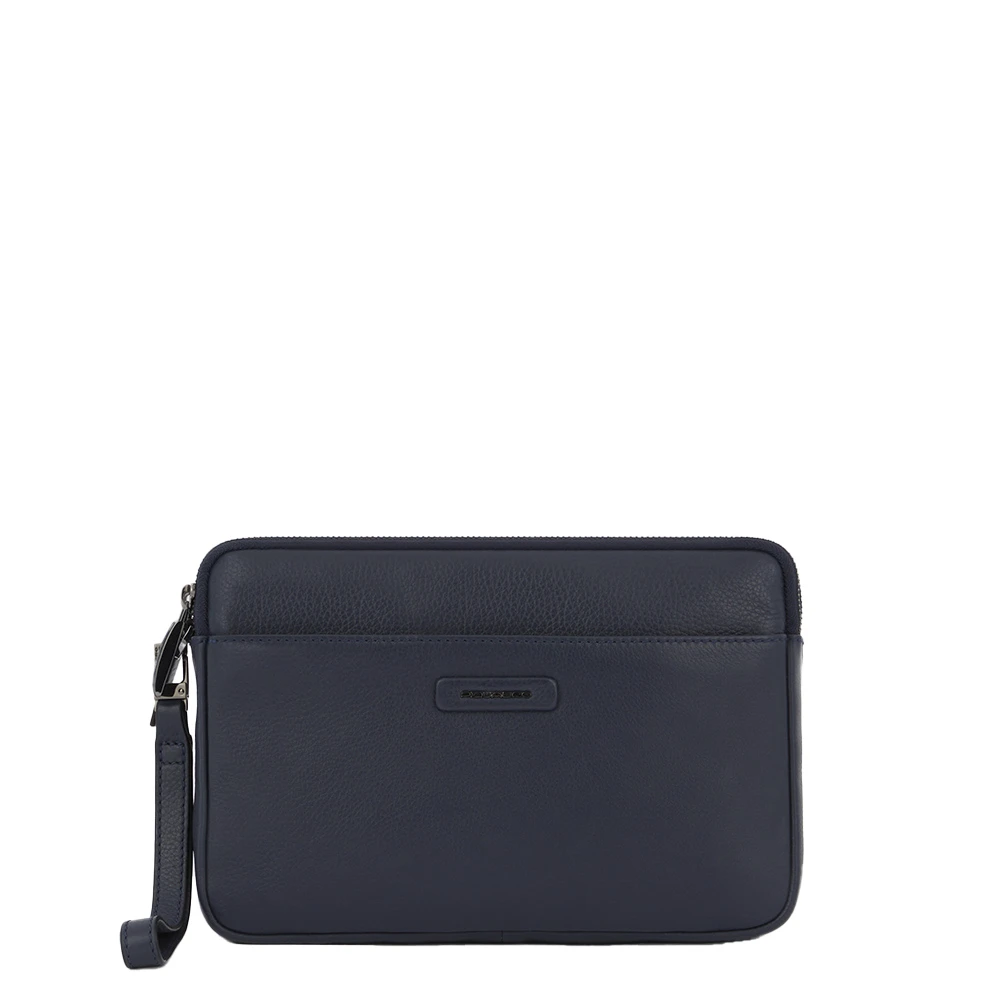 Piquadro Mannelijk Blauw Tassen Heren, One Size, Men's Clutch With Rfid Protection
