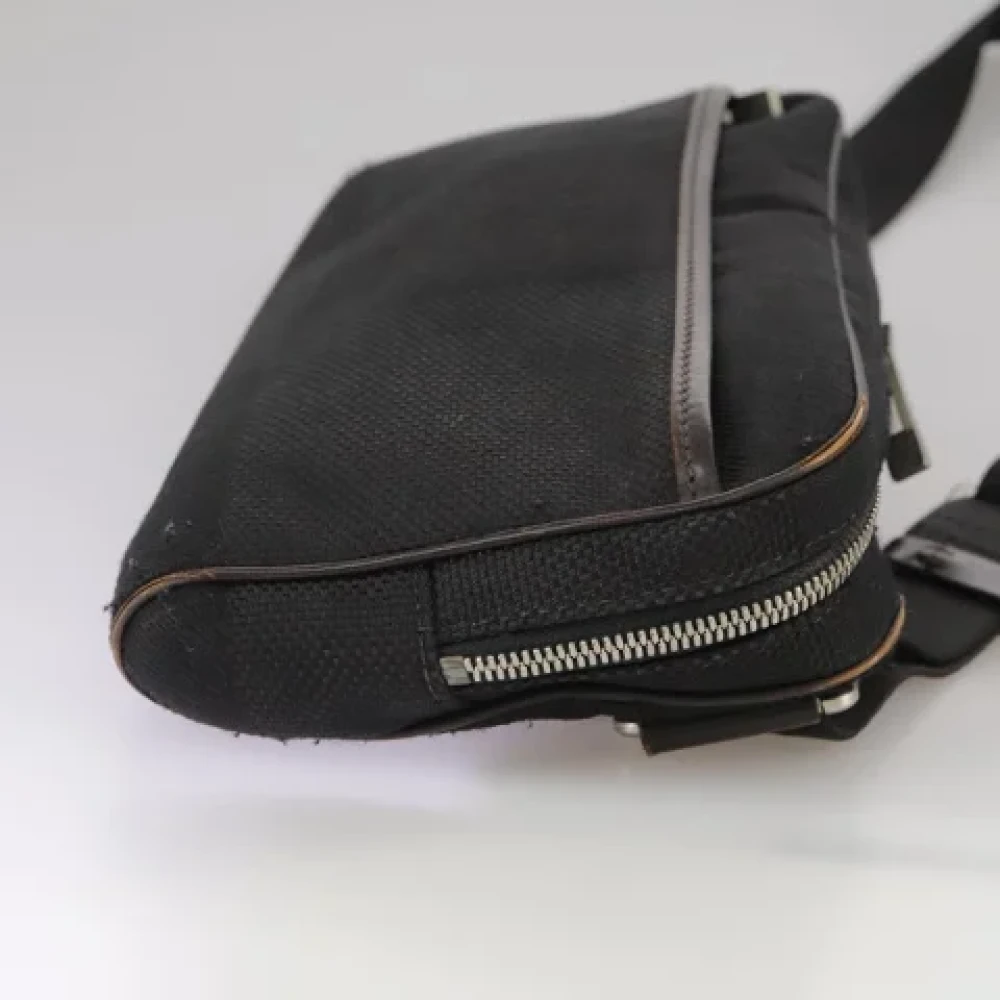 Louis Vuitton Vintage Pre-owned Canvas crossbody-bags Black Dames