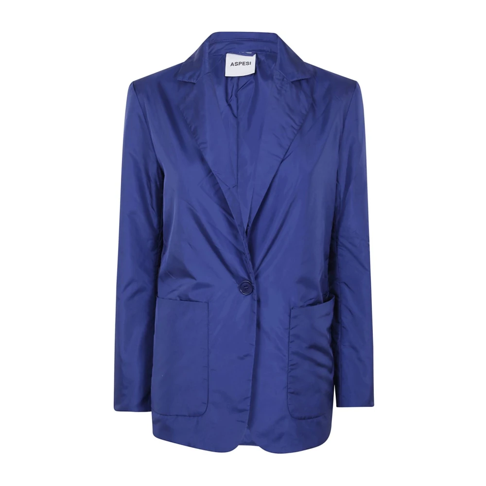 Aspesi Stijlvolle Jas Blue Dames
