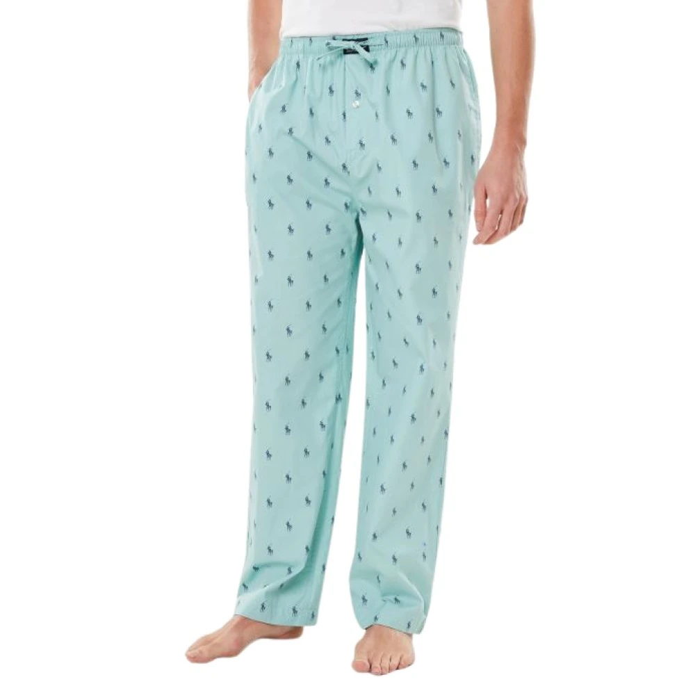 Polo Ralph Lauren Groene Katoenen Regular Fit Broek Green Heren