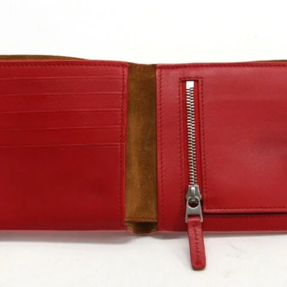Bottega Veneta Vintage Pre-owned Leather wallets Pink Dames