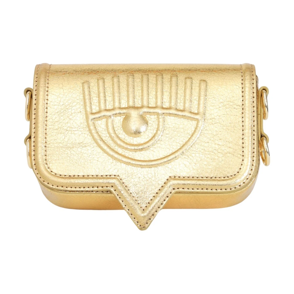 Chiara Ferragni Collection Stijlvolle Schoudertassen Collectie Yellow Dames