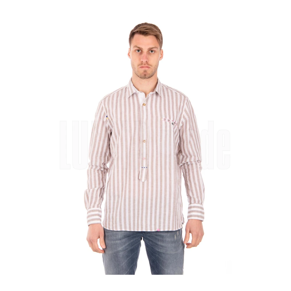 BOB Klassieke Overhemd Multicolor Heren