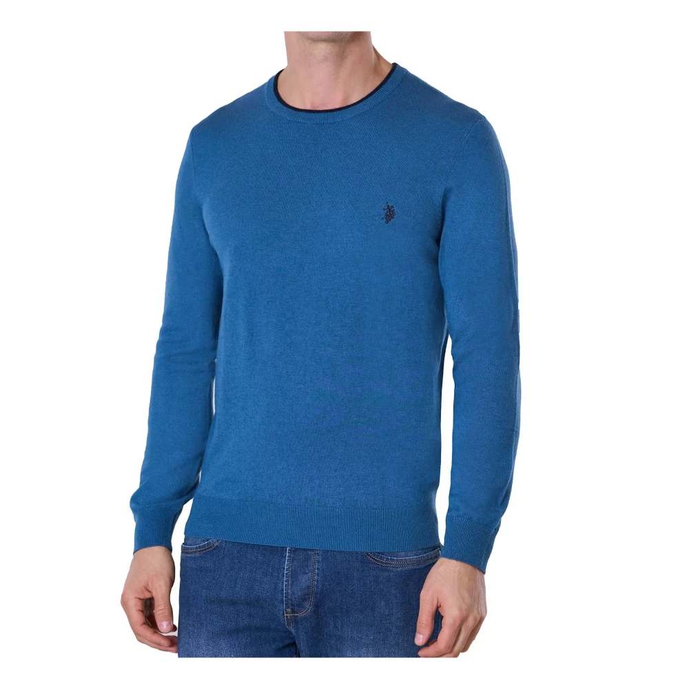 U.s. Polo Assn. Stijlvolle Trui 66970 Blue Heren