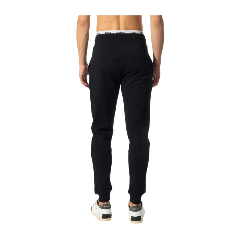 Gcds Stijlvolle broek voor mannen Black Heren