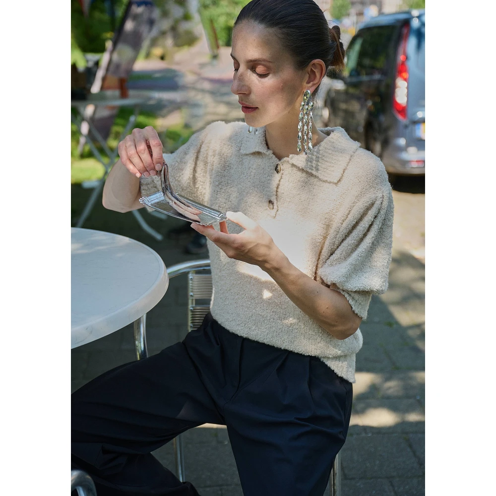 Jane Lushka Bliss Pullover Beige Dames